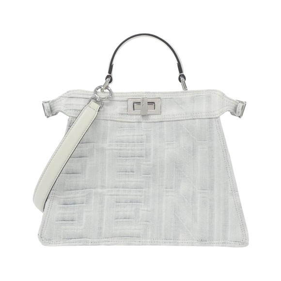 Fendi White Denim - Jeans handbag - Picture 1 of 8